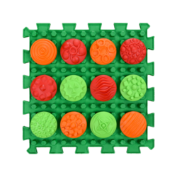 Masážní podložka Ortek Mix Puzzles, 8 dílků + vzory zdarma Ortek