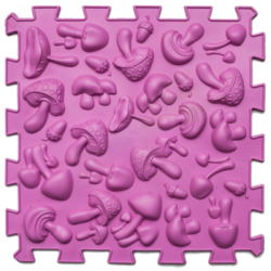 Masážní podložka Ortek Mix Puzzles, 8 dílků + vzory zdarma Ortek