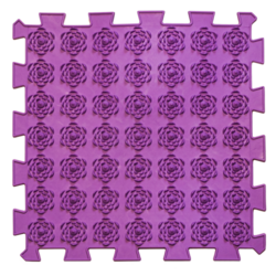 Ortek Masážní podložka Ortek Puzzle Mořké 6 prvků + 6 trojúhelníků