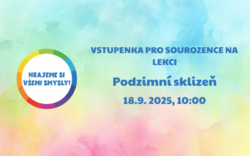 Vstupenka na lekci pro sourozence