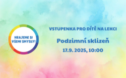 Vstupenka na lekci pro dítě
