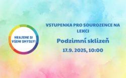 Vstupenka na lekci pro sourozence