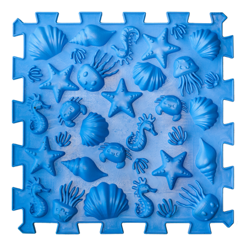 Ortek Masážní podložka Ortek Puzzle 10 prvků + 6 trojúhelníků