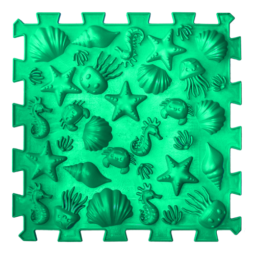 Ortek Masážní ortopedická podložka "Puzzle Mix" 9 modulů