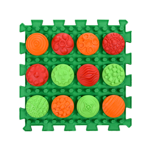 Masážní podložka Ortek Mix Puzzles, 8 dílků + vzory zdarma Ortek
