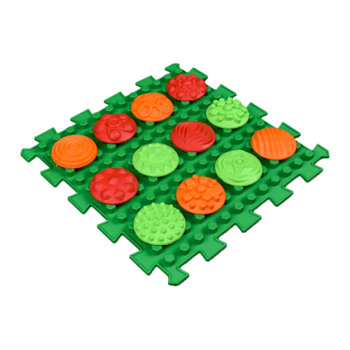 Masážní podložka Ortek Mix Puzzles, 8 dílků + vzory zdarma Ortek