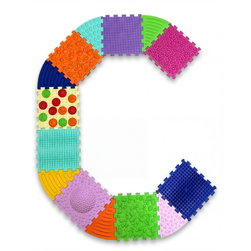 Masážní podložka Ortek Multi Mix 8 dílů + 6 sektorů Ortek