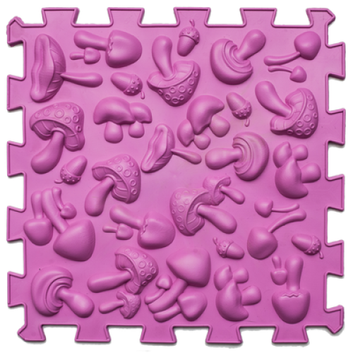 Masážní podložka Ortek Mix Puzzles, 8 dílků + vzory zdarma Ortek